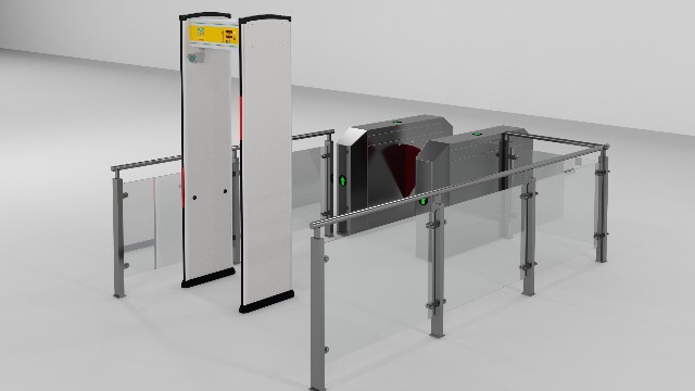 探天下車站安檢門愿為世界平安做出“三迅”貢獻