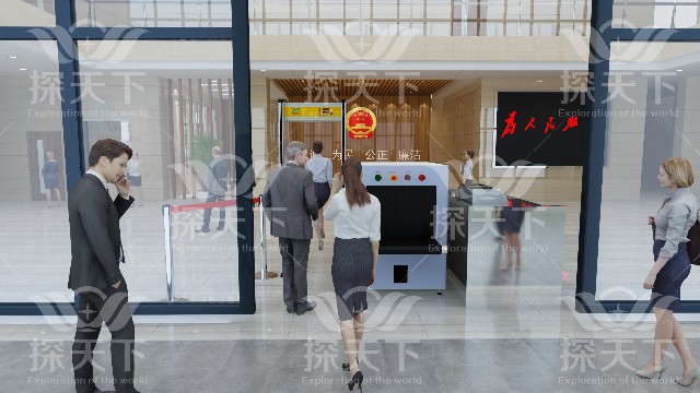 探天下法院安檢門助力駐馬店中院安保工作,吹響“進軍”中原沖鋒號